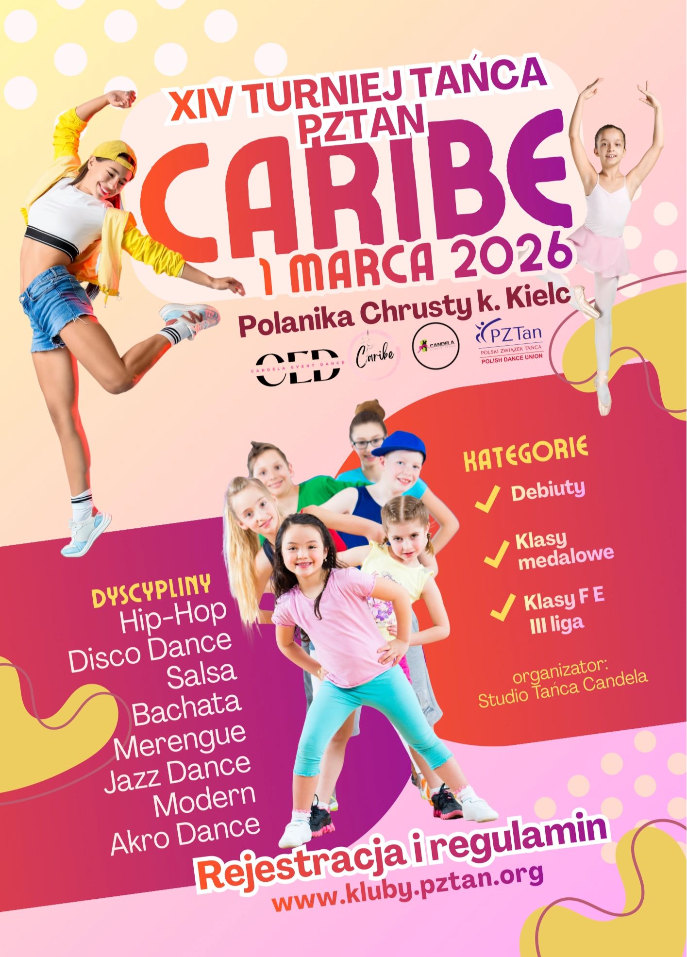 XIV Turniej Tańca PZTan CARIBE 2026