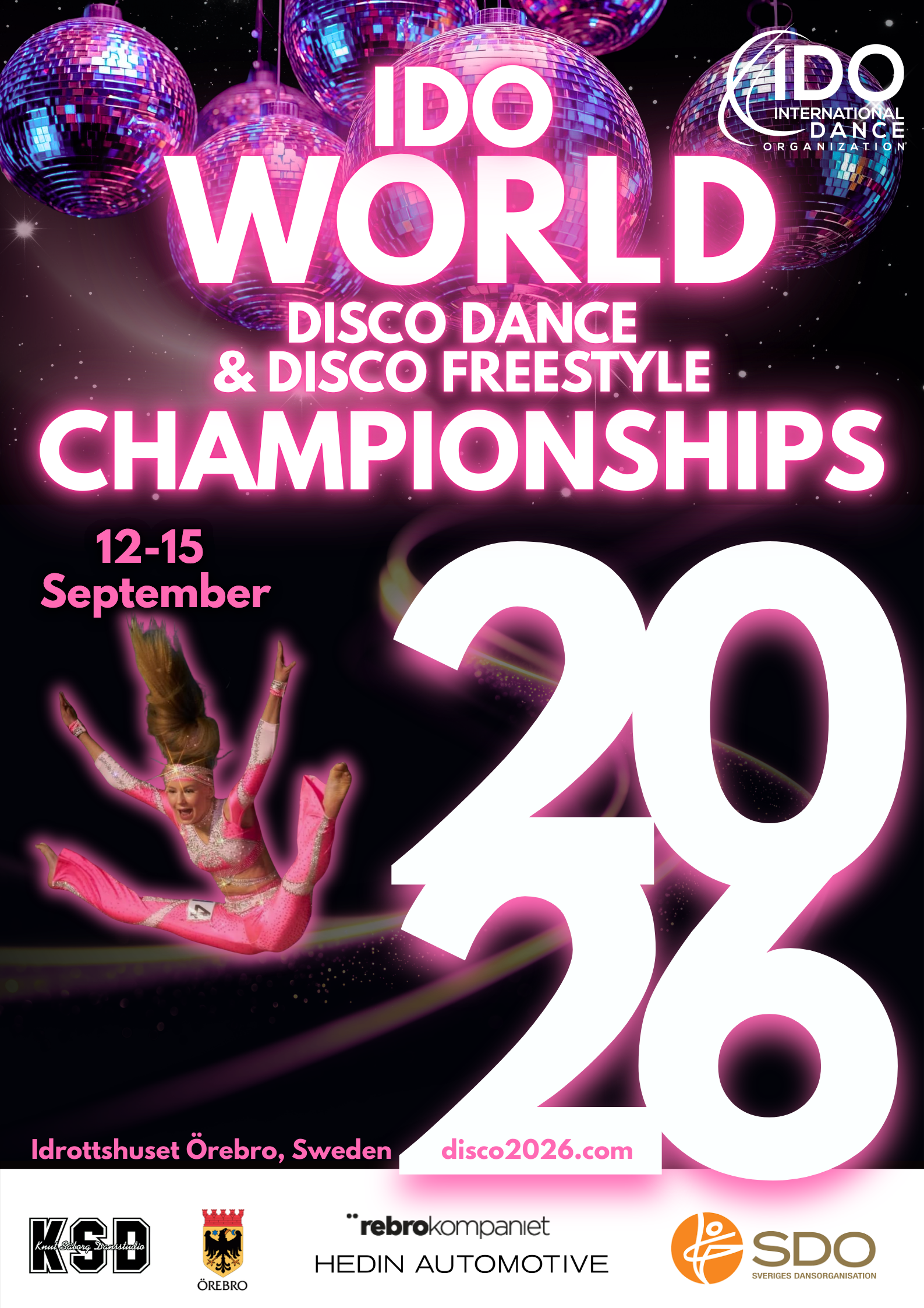 IDO World Disco Dance Championships Orebro - DAY 3 | 14.09.2026