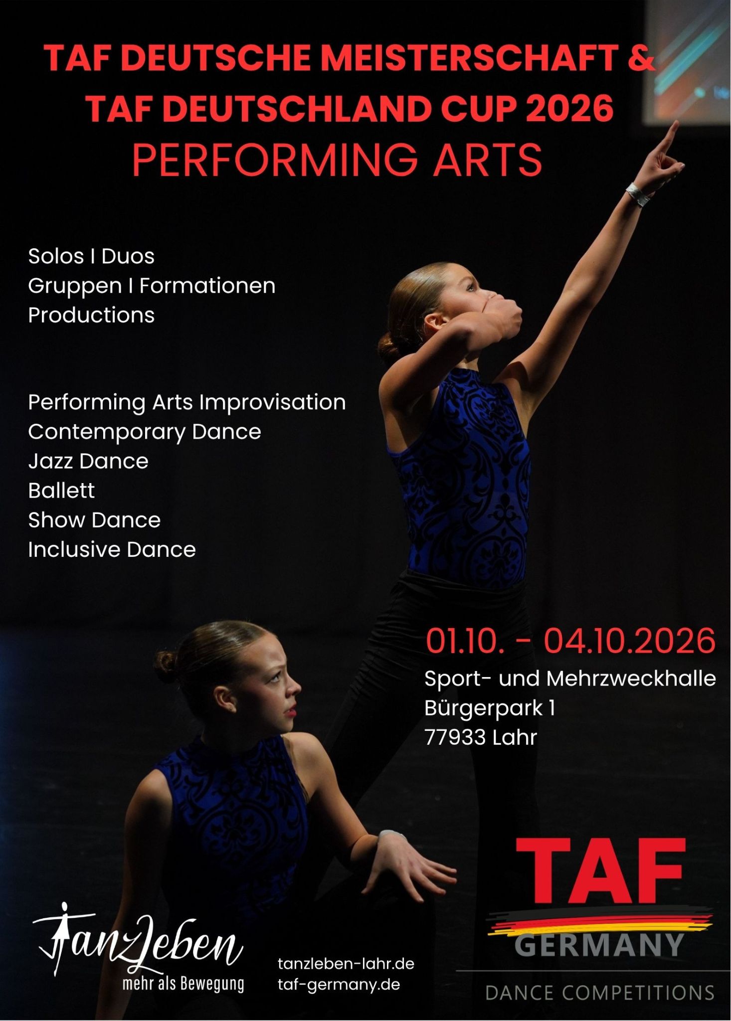 TAF Deutsche Meisterschaften & Deutschland Cups Performing Arts 2026 - Dzień 4