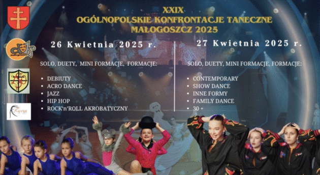 26-27.04.2025 Małogoszcz Konfrontacje Taneczne